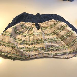 Two  girls J Crew Skirts